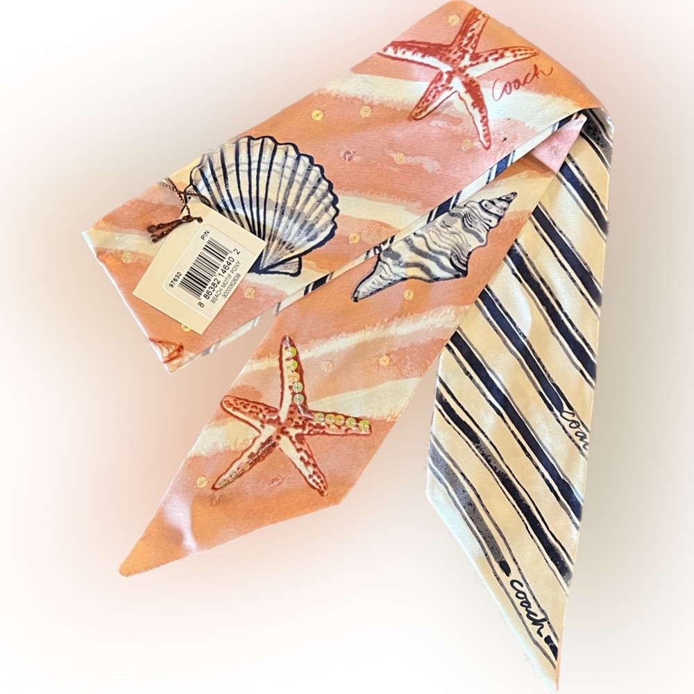 Coach Scarf - HTF - New with Tag